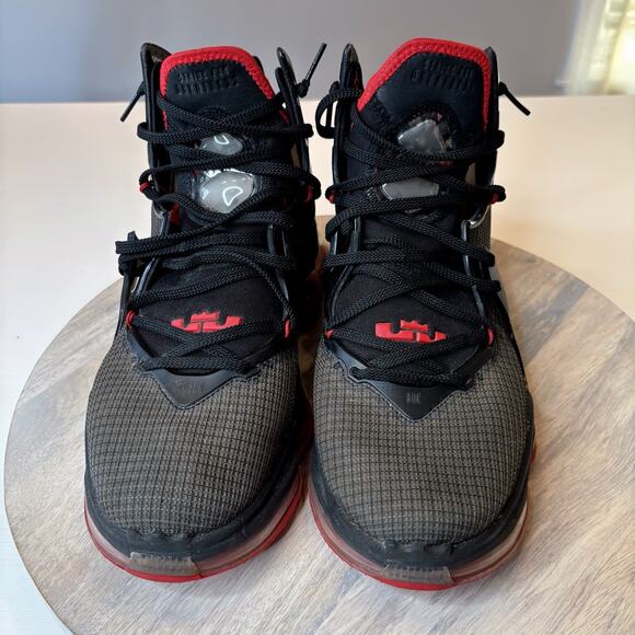 Nike Men\'s LeBron James 19 XIX Black & Red Basketball Sneakers Shoes US Size 9.5 main image 8